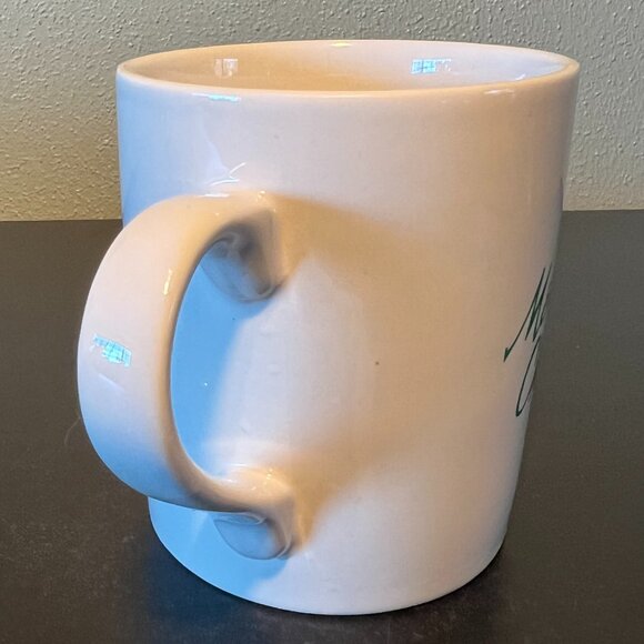 Rosy-Cheeked Santa Claus Merry Christmas Holiday Ceramic Mug - Picture 5 of 7